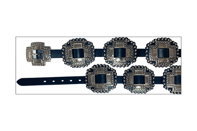 Roper Ladies Large Black Concho Belt – Corral Western Wear
