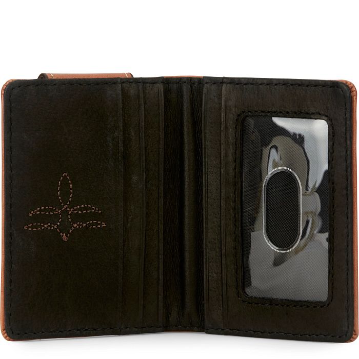 Stealth Mode Men's Trifold Leather Wallet