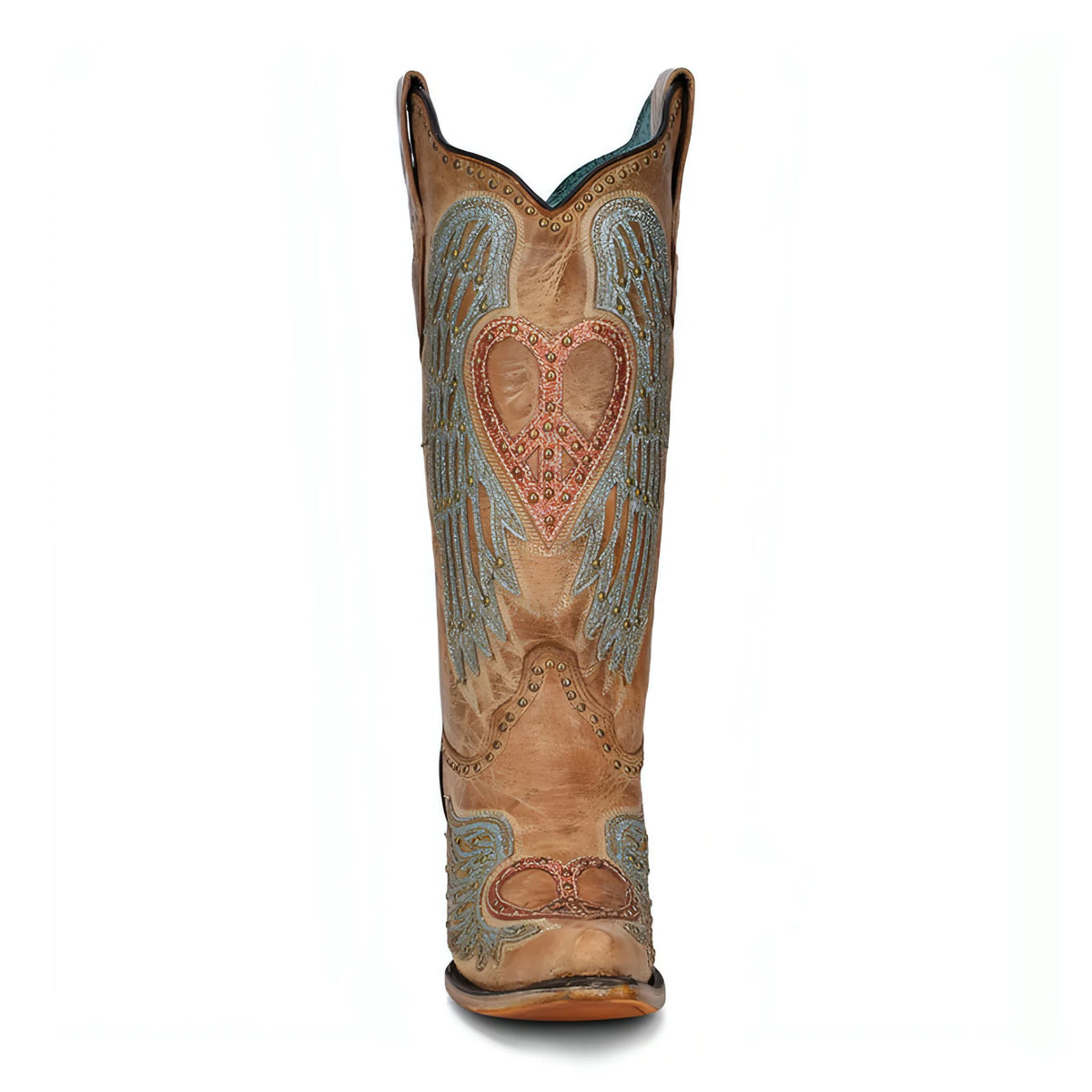 Corral Women's Heart & Wings Tan Boots – Corral Western Wear