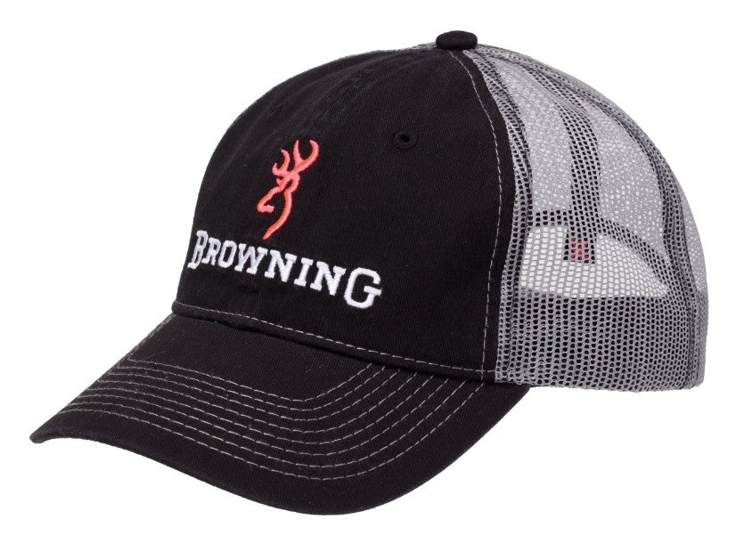 The Boot Jack: Browning Women's Flashback Charcoal Neon Pink Cap