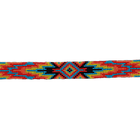 Twister Beaded Stretch Multicolor Hatband