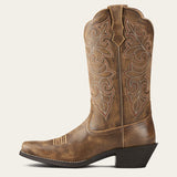 Ariat Women's Round Vintage Bomber Brown Boot