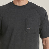 Ariat Men's Rebar Cotton Strong Charcoal Heather S/S Shirt