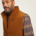 Ariat Men's Logo 2.0 Softshell Chestnut Vest