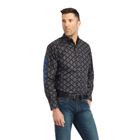 Ariat Men's Team Clyde Fitted Shirt Black