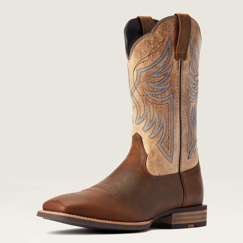 Ariat Men's Everlite Blazin Cowboy Whole Wheat Boot