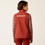 Ariat Youth New Team Softshell Fired Brick Vest