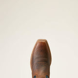 Ariat Men's Hybrid Rough Stock Square Toe Brown/Blue Boot