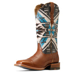 Ariat Wmns Frontier Chimayo Dark Chocolate Western Boot 10047050