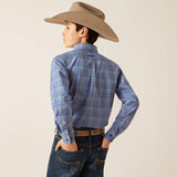 Ariat Boy's Pro Pitt True Blue Shirt