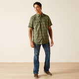 Ariat Men's VentTEK Outbound Fitted Four Leaf Clover Shirt