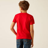 Ariat Boys Wanted Red T-Shirt