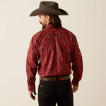 Ariat Men's Jaydon Classic Fit Red Shirt