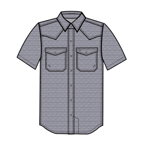 Ariat Men's VentTEK Fitted Classic Dark Denim