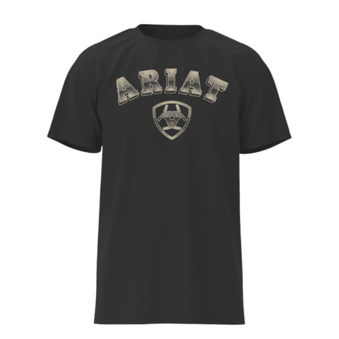 Ariat Men's Stipple Horizon Black T-Shirt