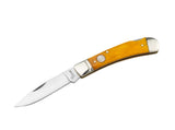 Boker Lockback 2.0 Smooth Yellow Bone Trapper
