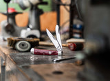 Boker Traditional Series 2.0 1095 Trapper Smooth Red Bone