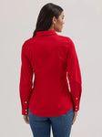 Wrangler Women's West Retro Red Shirt