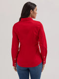 Wrangler Women's West Retro Red Shirt