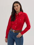 Wrangler Women's West Retro Red Shirt