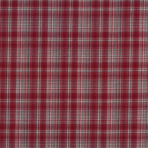 Wrangler Men's Wrinkle Resist Classic Fit Short Sleeve Red Shirt