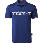 Lost Calf Men's Aztec Navy Polo