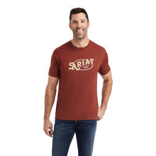 Ariat Men's Rope Oval Rust Heather T-Shirt