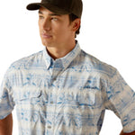 Ariat Men's VentTEK Outbound Blue Dawn Shirt