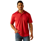 Ariat Men's Charger 2.0 Haute Red Polo