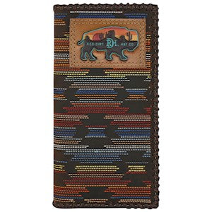 Red Dirt Serape Multicolor Rodeo Wallet