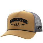 Hooey Resistol Tan/Gray Trucker Cap