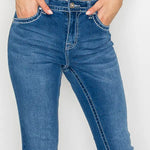 L.A. Girl Bootcut Stones Blue Jean