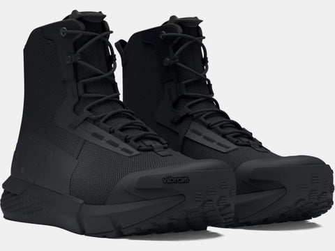 Under Armour Men's Charged Valsetz Black Tactical Boots