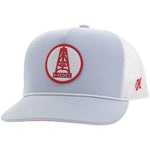 Hooey "Oil Gear" Blue White Cap