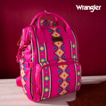 Wrangler Aztec Printed Callie Hot Pink Backpack