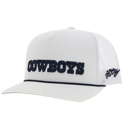 Hooey Dallas Logo White Cap