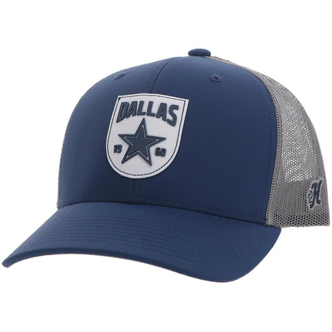 Hooey Dallas Cowboys Navy Grey Cap