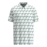 Hooey Men's "The Weekender" White Turquoise Polo