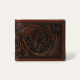 Stetson Men's Tooled Brown Bifold
