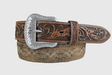 Stetson Men's Western Tan Peanut Belt
