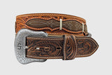 Stetson Men's Western Natural Belt