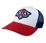 Ariat Men's Red White Blue Logo Cap