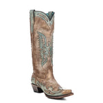 Corral Women's Turquoise Eagle Bone Boots