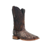 Corral Men's Python Embroidered Brown Boots