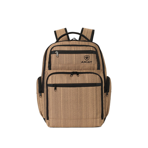 Ariat Canvas Brown Backpack