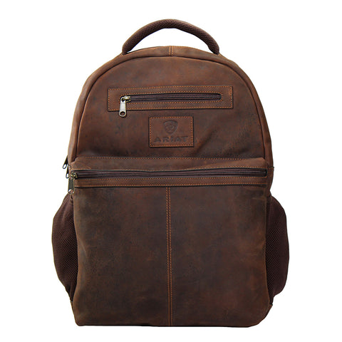 Ariat Leather Brown Backpack