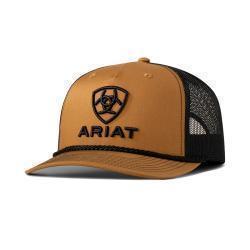 Arait Men's Embroidered Logo Tan Cap
