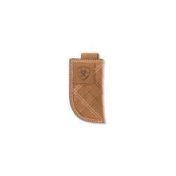 Ariat Mens Knife Vertical Cross Stitch Patch Medium Brown