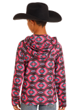 Rock&Roll Boy's Aztec Pink Hoodie