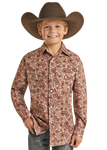 Rock&Roll Boy's L/S Paisley Snap Shirt